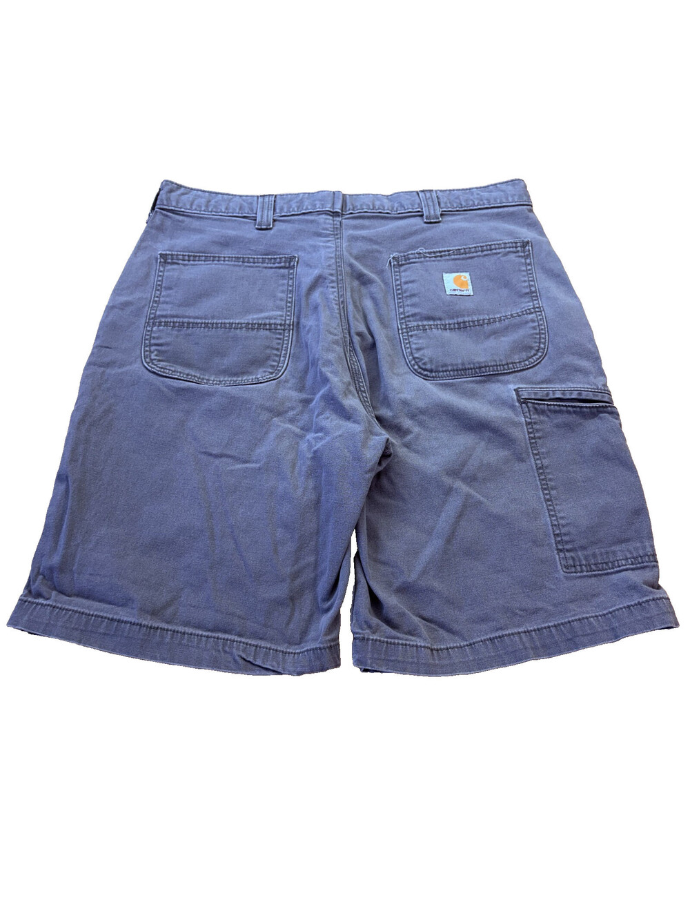 Carhartt Relaxed Fit Cargo Shorts Mens Size 38 Gray Workwear